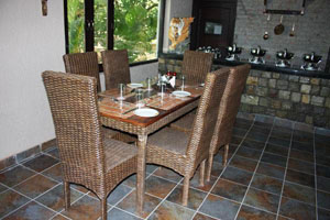 Kitchen at Kamya Resort Corbett
